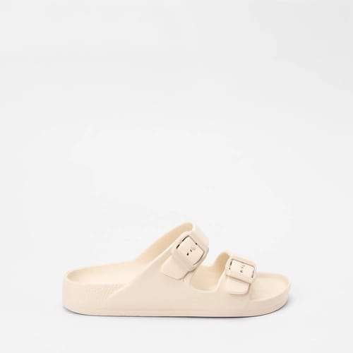 Slide Feminino Gabriela Tiras Dupla Fivela