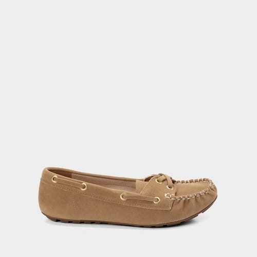 Mocassim Feminino Vizzano Camurça