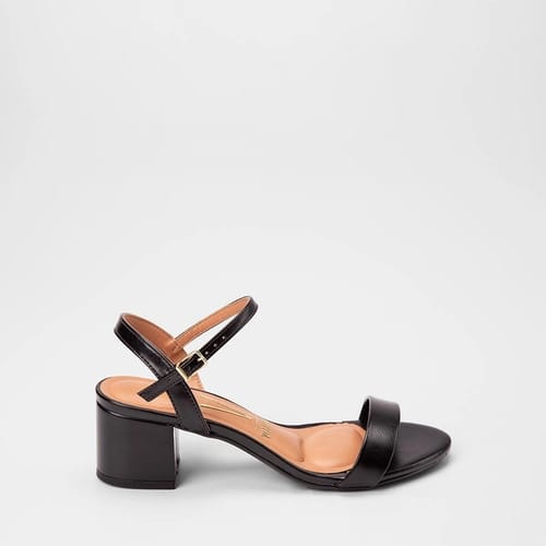 Sandália Feminina Vizzano Salto Bloco Médio