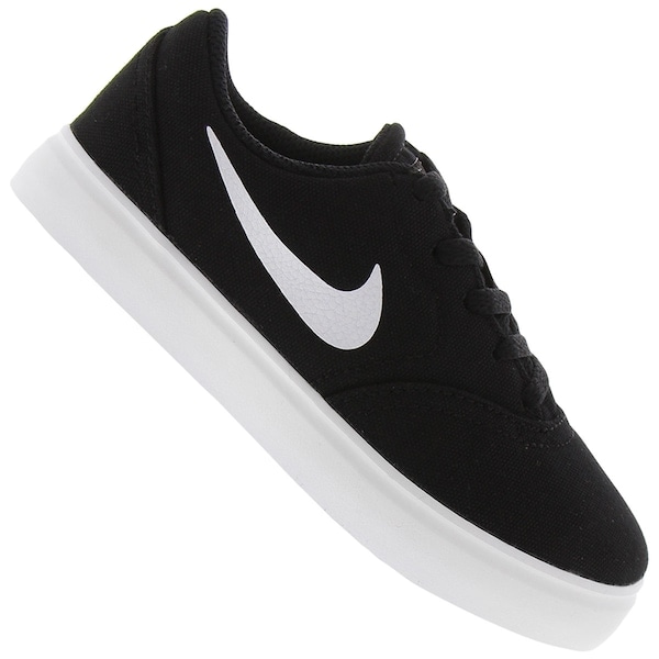 Imagem principal Tênis Nike SB Check Cnvs - Infantil Nike PRETO/BRANCO