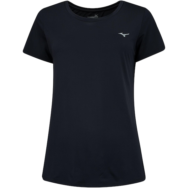 Imagem principal Camiseta Mizuno Manga Curta com Proteção UV FC - Feminina Mizuno PRETO