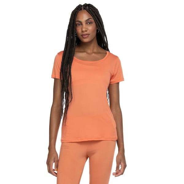Camiseta Lauf Manga Curta Basic Color - Feminina