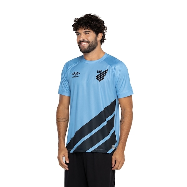 Imagem principal Camisa do Athletico-PR CAP II 23 Masculina Umbro AZUL/PRETO