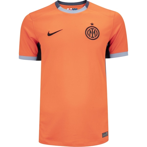 Imagem principal Camisa Inter de Milão III 23 Masculina Nike Torcedor Nike LARANJA/AZUL