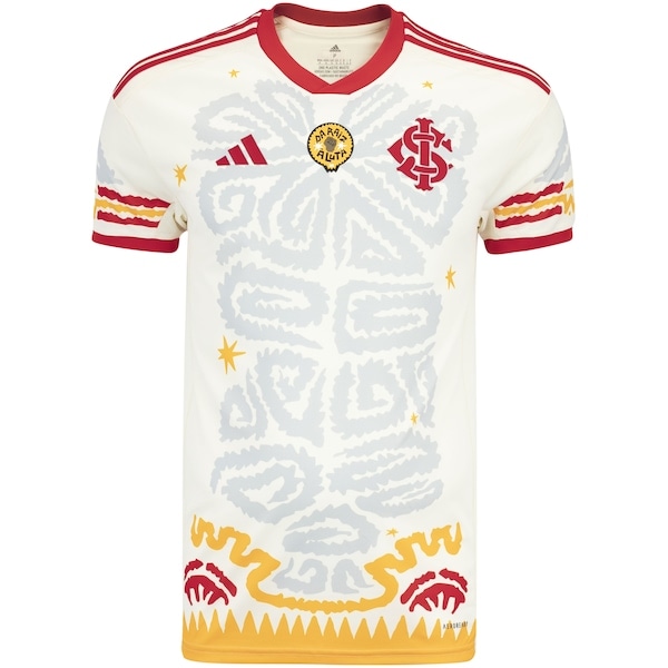 Imagem principal Camisa do Internacional adidas Masculina Consciência Negra Adidas CINZA CLA/VERMELHO