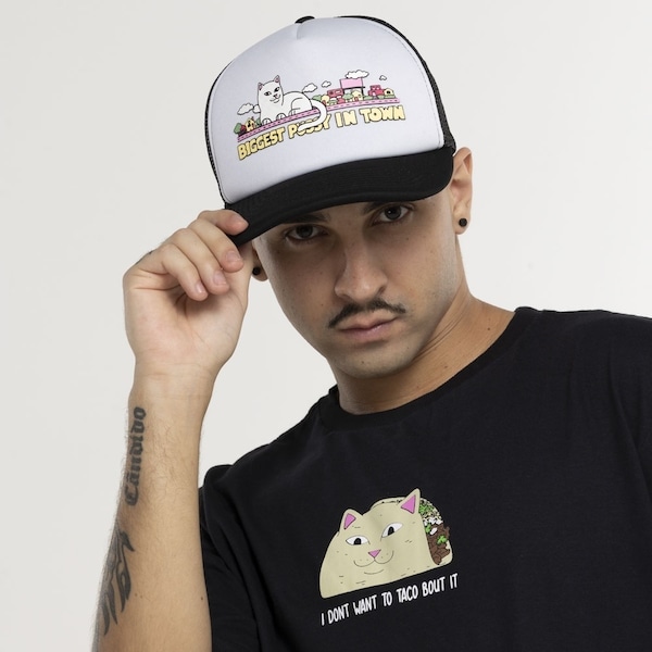 Imagem principal Boné Aba Reta Ripndip Strapback Trucker 2296 PRETO