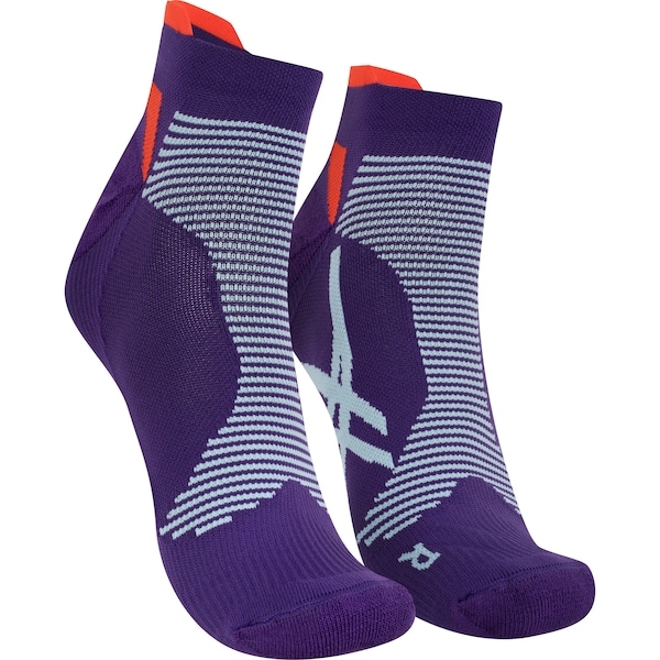 Imagem principal Meia ASICS Cano Baixo Tech Single Tamanho 39-44 Adulto ASICS ROXO/LARANJA