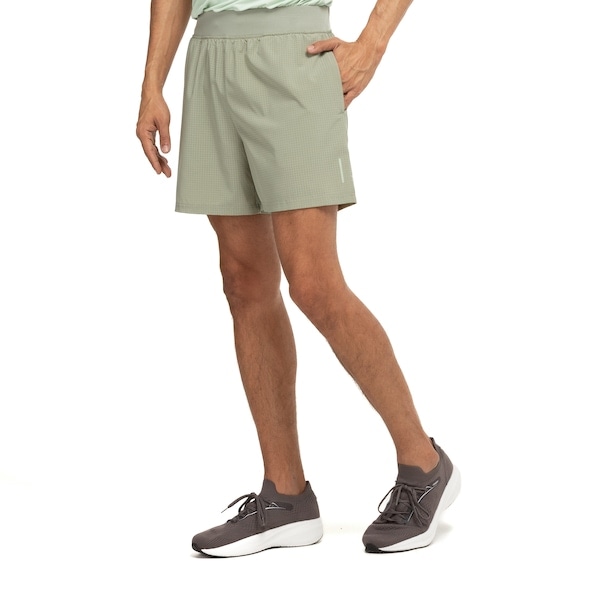Imagem principal Bermuda Masculina Oxer Rip Stop Corrida B5P com Sunga Interna Oxer VERDE