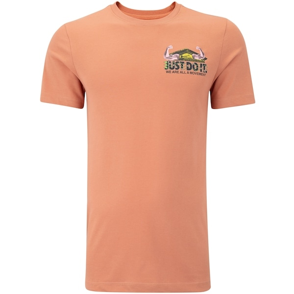 Imagem principal Camiseta Masculina Nike Manga Curta Dri-fit Tee Oly INS Nike MARROM CLARO