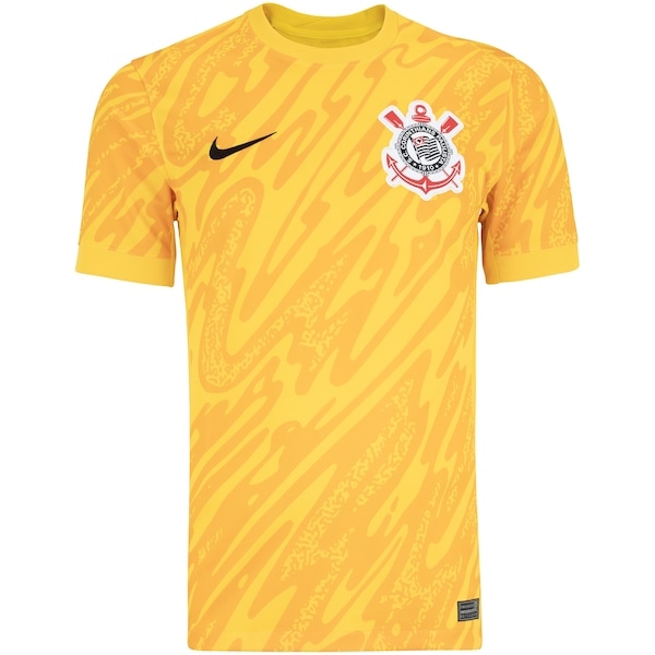 Imagem principal Camisa de Goleiro do Corinthians 24 Nike Masculina Dri-Fit Jsy Nike AMARELO/PRETO