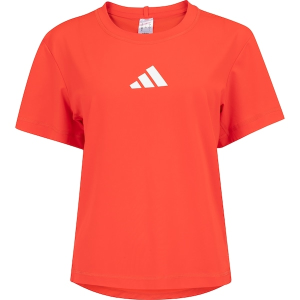 Imagem principal Camiseta Feminina adidas Manga Curta Treino Adapt Adidas VERMELHO/BRANCO