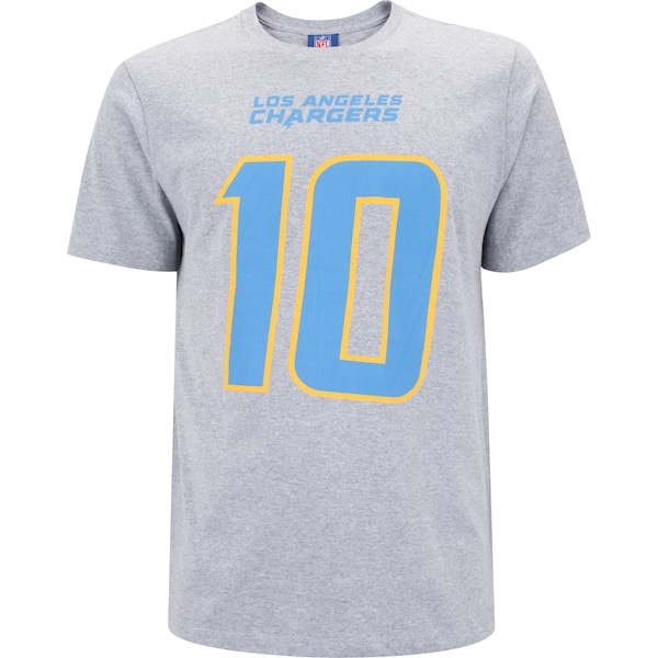 Imagem principal Camiseta do Los Angeles Chargers NFL Masculina Player Herb NFL CINZA MESCLA