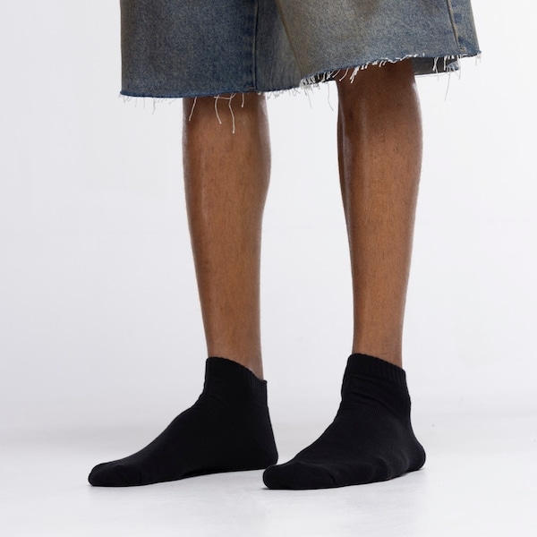 Imagem principal Kit de Meia Converse Low Cano Baixo Adulto 3 pares Converse PRETO