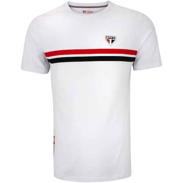 Imagem principal Camiseta do São Paulo Masculina Manga Curta Sao Paulo BRANCO