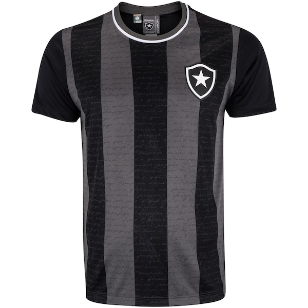 Imagem principal Camiseta do Botafogo Braziline Masculina Romper braziline PRETO