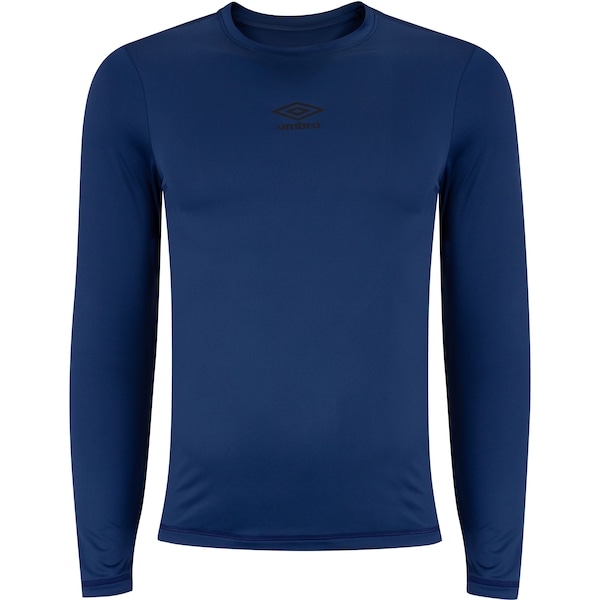 Imagem principal Camiseta Masculina Umbro Manga Longa Térmica Diamond Touch Umbro AZUL ESCURO
