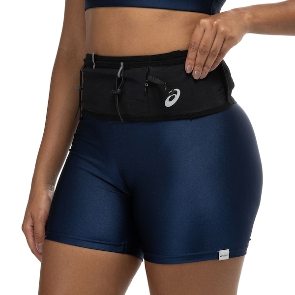 Imagem principal Pochete ASICS Cinto de Corrida Premium Unissex com Porta-Número ASICS PRETO