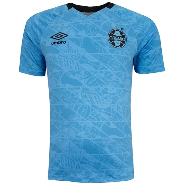 Camisa do Grêmio Pré Jogo 25 Torcedor Umbro Masculina