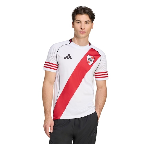 Imagem principal Camisa River Plate I 25/26 Torcedor adidas Masculina Adidas BRANCO