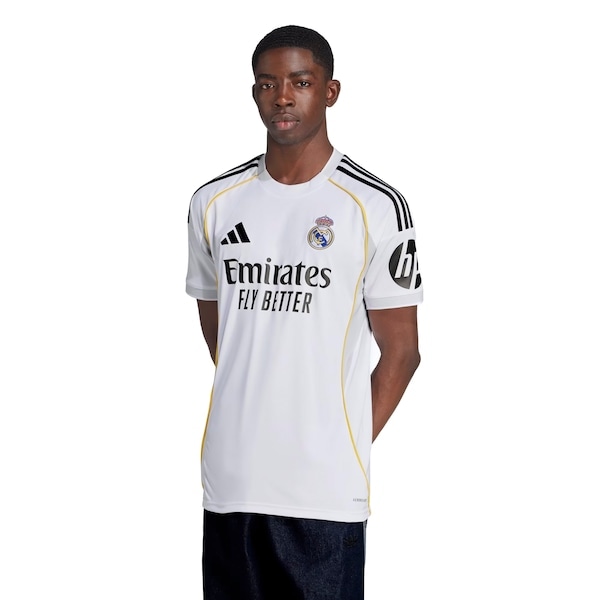 Imagem principal Camisa do Real Madrid I 25/26 Torcedor adidas Masculina Adidas BRANCO
