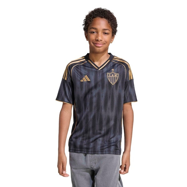 Imagem principal Camisa do Atlético-MG III 25/26 Torcedor adidas Juvenil Adidas PRETO