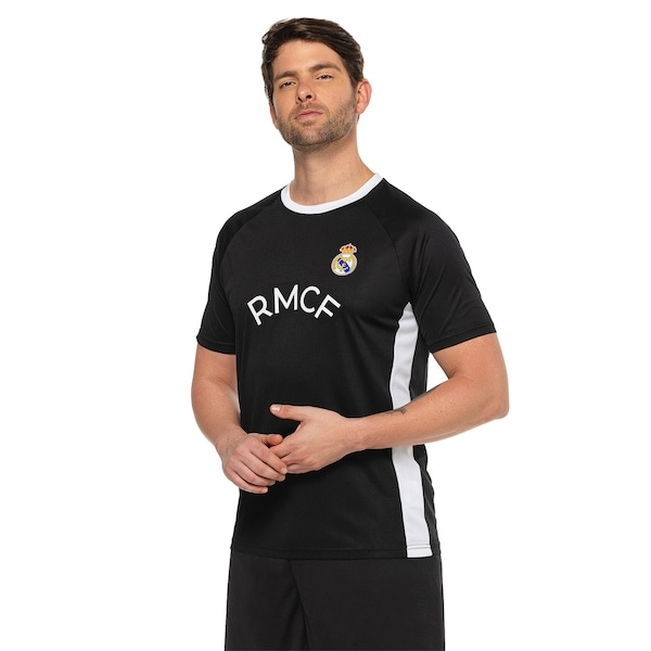 Imagem principal Camiseta Real Madrid Dry Fit Balboa Masculina Real Madrid PRETO