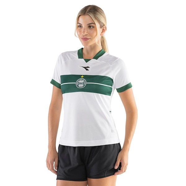 Imagem principal Camisa do Coritiba I Diadora Torcedor Feminina Diadora BRANCO