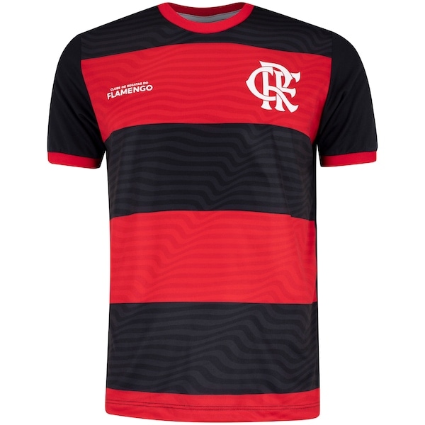 Imagem principal Camiseta do Flamengo Emoção Braziline Masculina braziline VERMELHO/PRETO