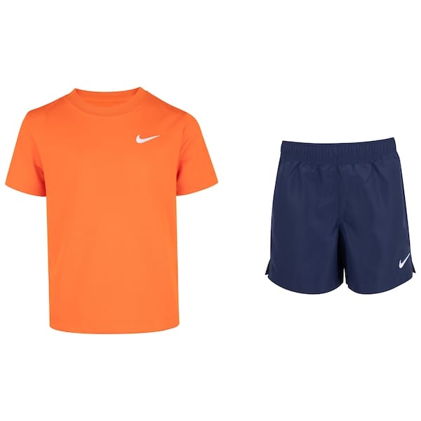Conjunto Infantil Nike Dri-FIT Woven Camiseta + Bermuda