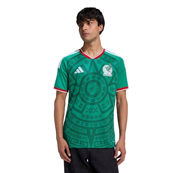Imagem principal Camisa Seleção do México I 26/27 Torcedor adidas Masculina Adidas VERDE