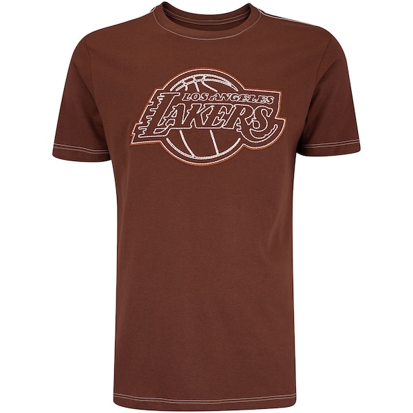 Imagem principal Camiseta Los Angeles Lakers NBA Minimal N0490 Masculina NBA PRETO