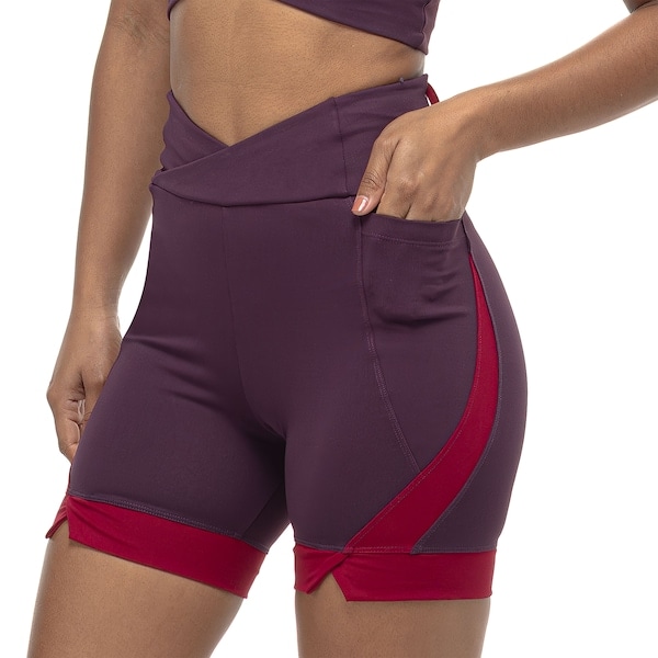 Imagem principal Short Lauf Orchid Feminino Lauf VINHO