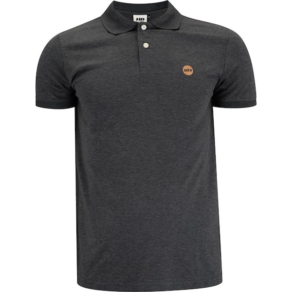 Imagem principal Camiseta Hd Polo Piquet Hawaiian Dreams Masculina Hawaiian Dreams PRETO MESCLA