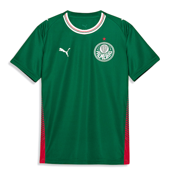 Imagem principal Camisa do Palmeiras I 26/27 Torcedor Puma Infantil Puma VERDE/BRANCO