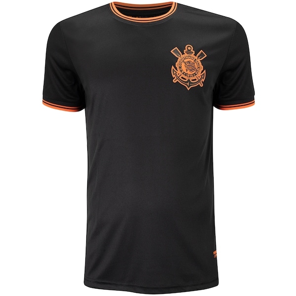 Imagem principal Camisa Nacional Licenciada Coimbra Corinthians - Masculina Coimbra PRETO