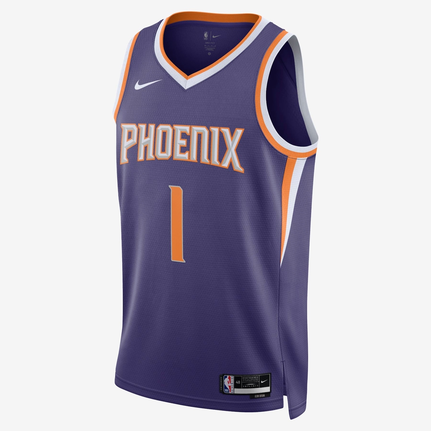 Imagem principal Regata Nike Phoenix Suns Icon Edition 2023/24 Masculina Nike Roxo