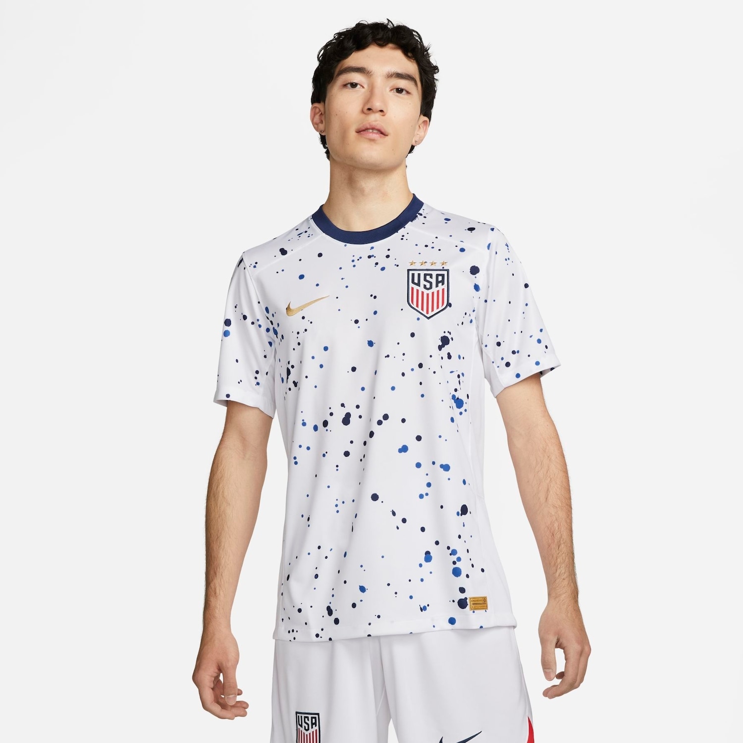 Imagem principal Camisa Nike Estados Unidos I 2023/24 Torcedor Pro Masculina Nike Branco
