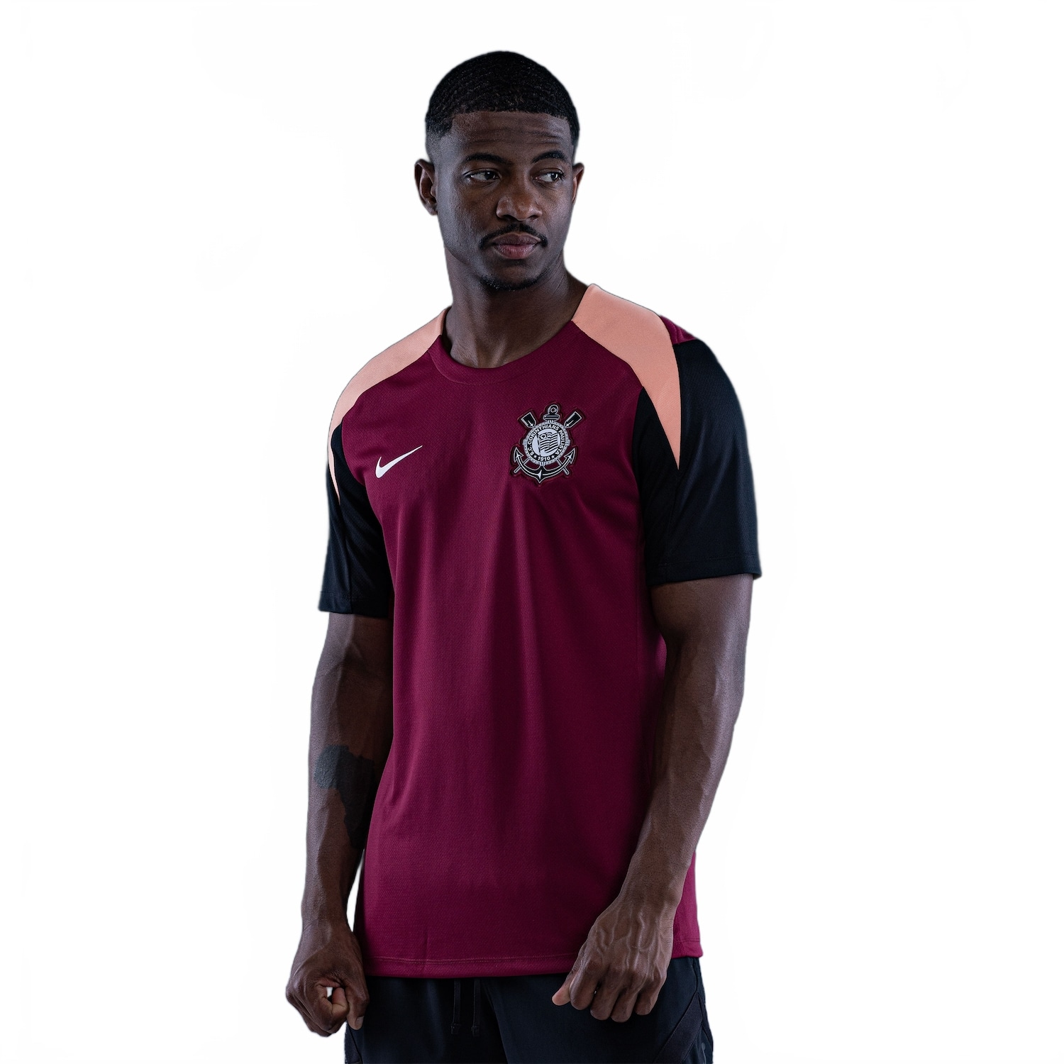 Imagem principal Camiseta Corinthians Nike Strike Treino Masculina Nike Vinho