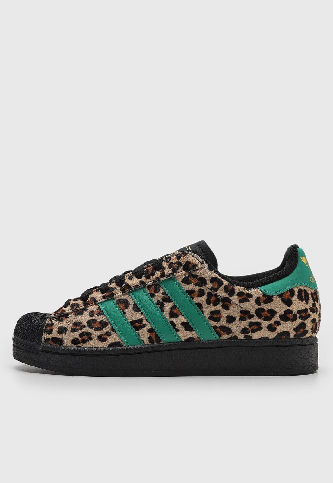 Imagem principal Tênis adidas Superstar II Animal Print adidas Originals bege