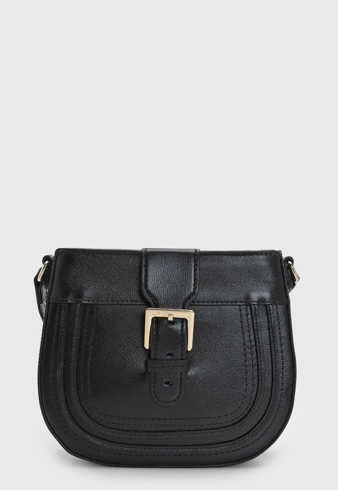 Imagem principal Bolsa Feminina Jorge Bischoff Média Detalhe Fivela Preta Jorge Bischoff preto