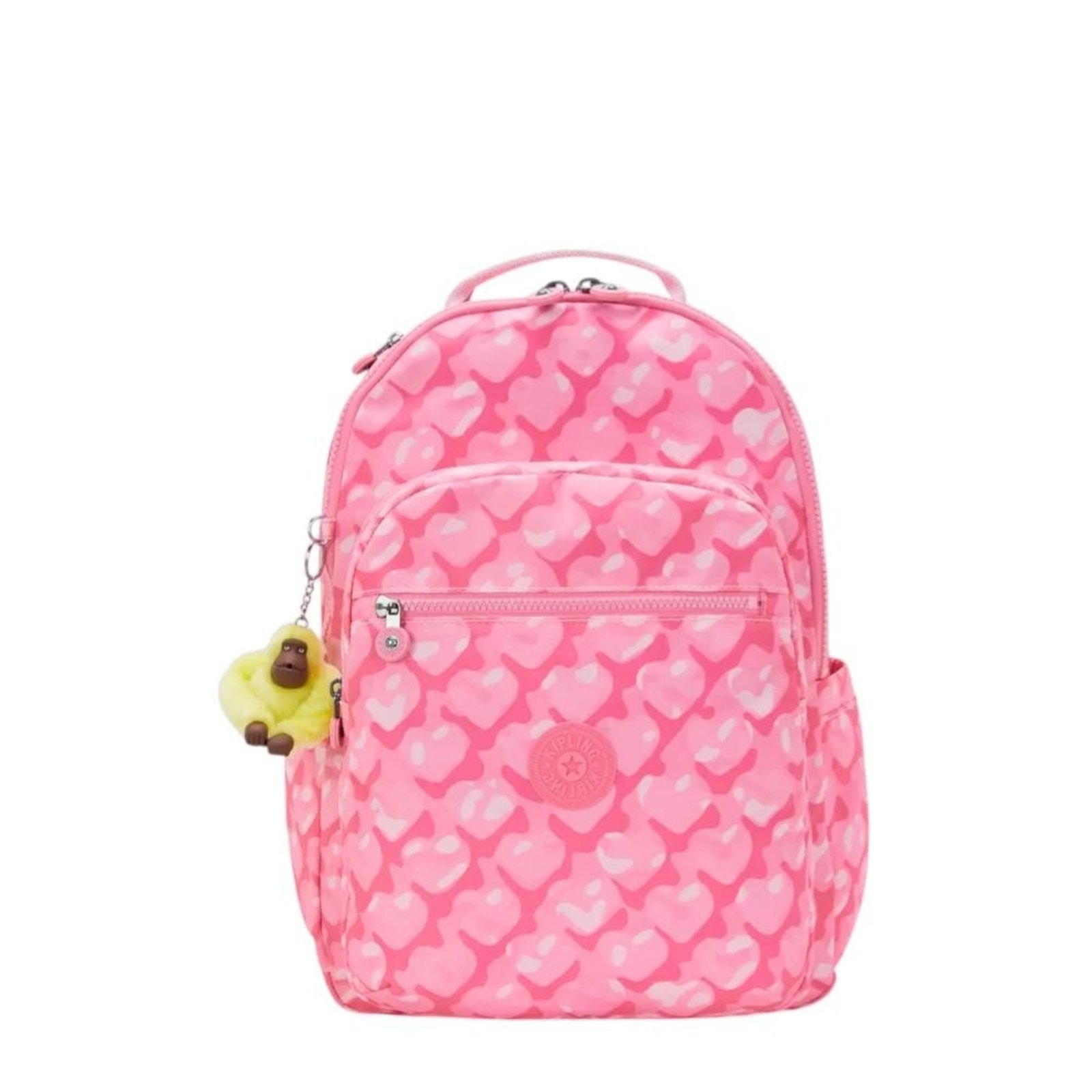 Imagem principal Mochila Kipling Seoul Estampado Adorable Hearts Kipling rosa