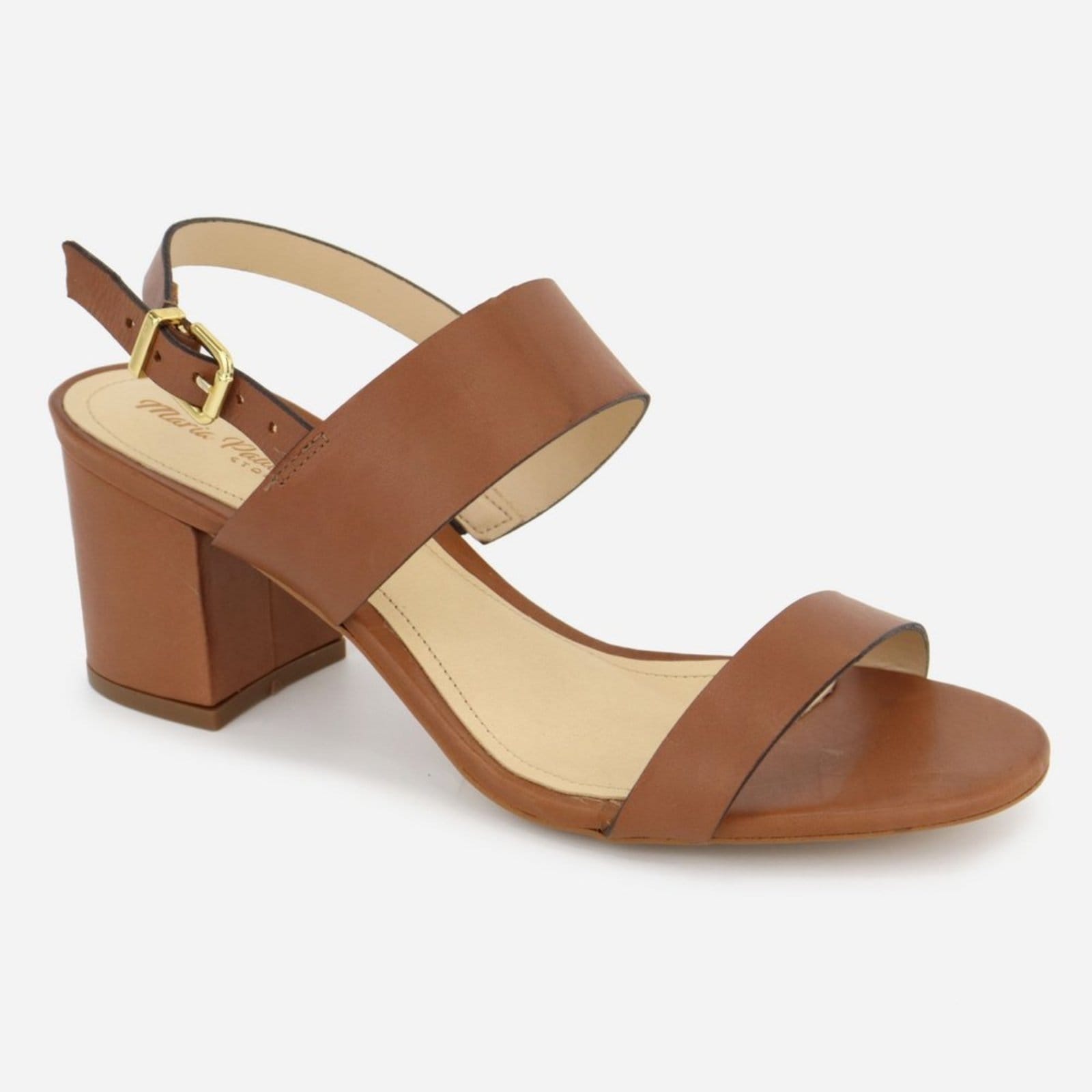 Tamanco Feminino Couro Maria Paula Casual