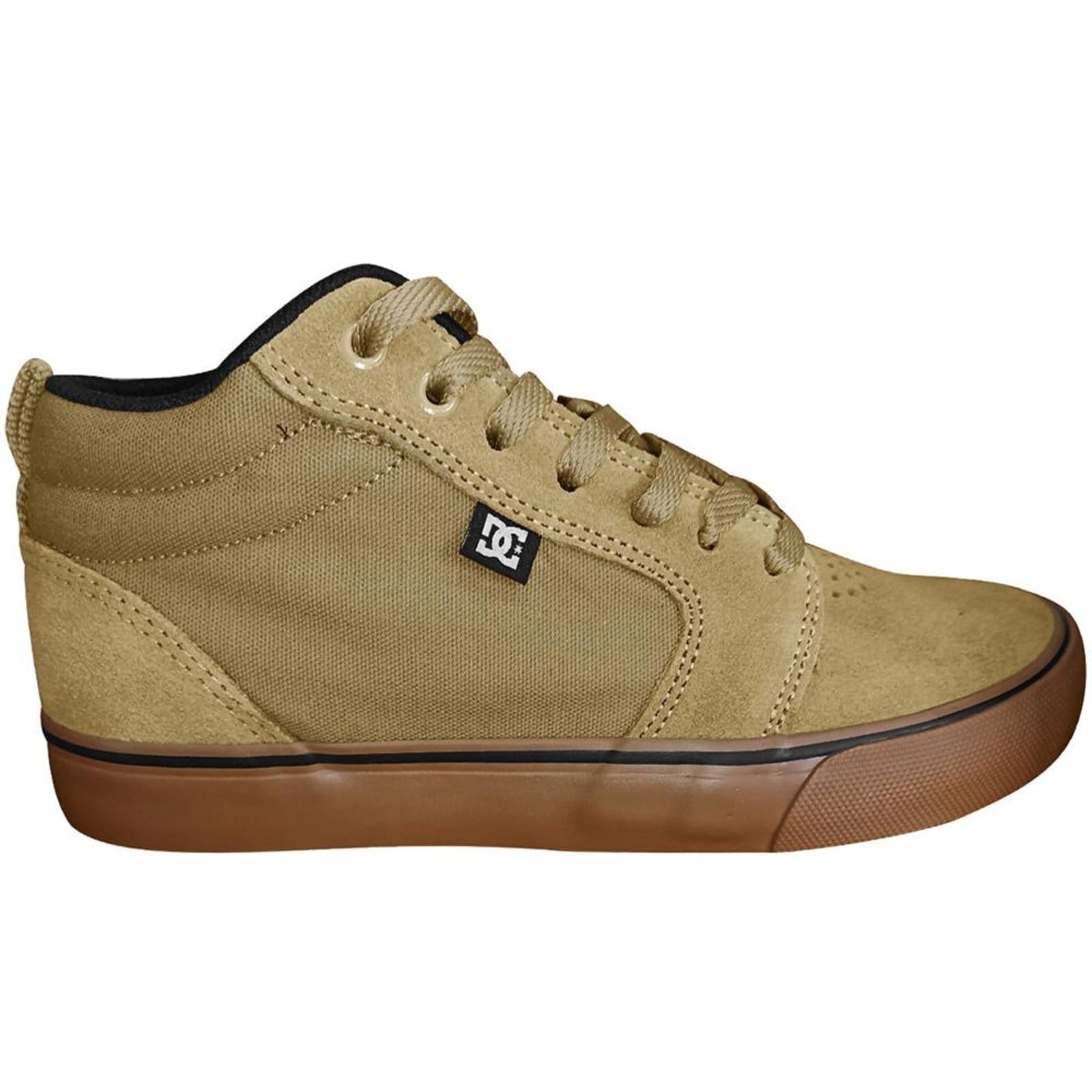 Tênis DC Shoes DC Anvil LA Mid WT24 Caramel/Black/Gum