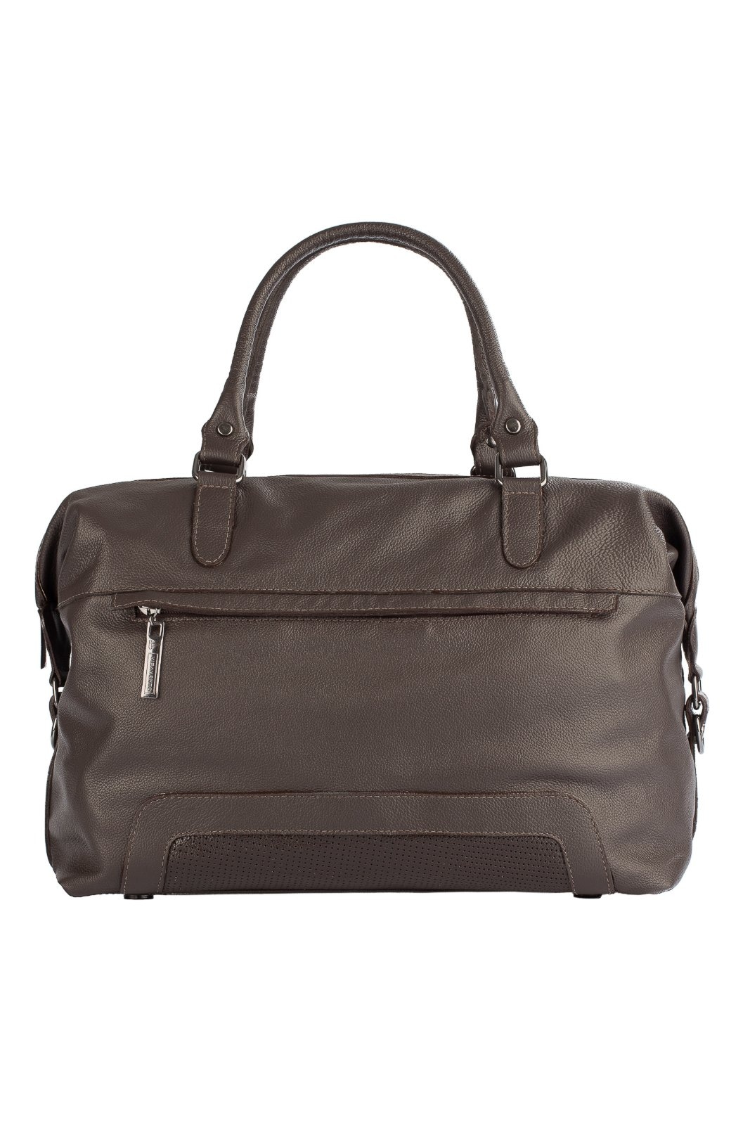 Imagem principal Mala de bordo em couro Firenze Vira Vento café