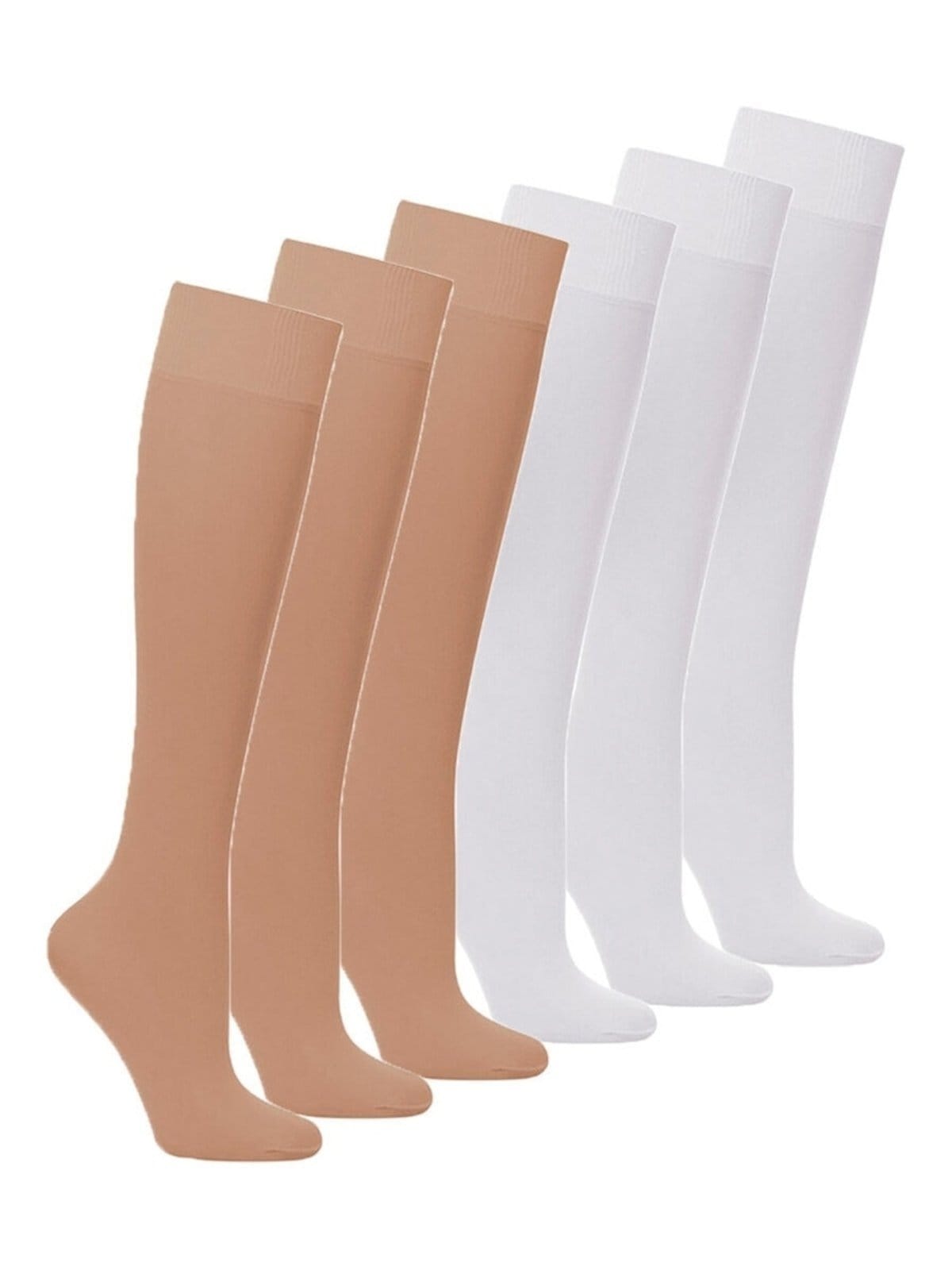 Kit com 6 Meias 3/4 Fio 20 Loba