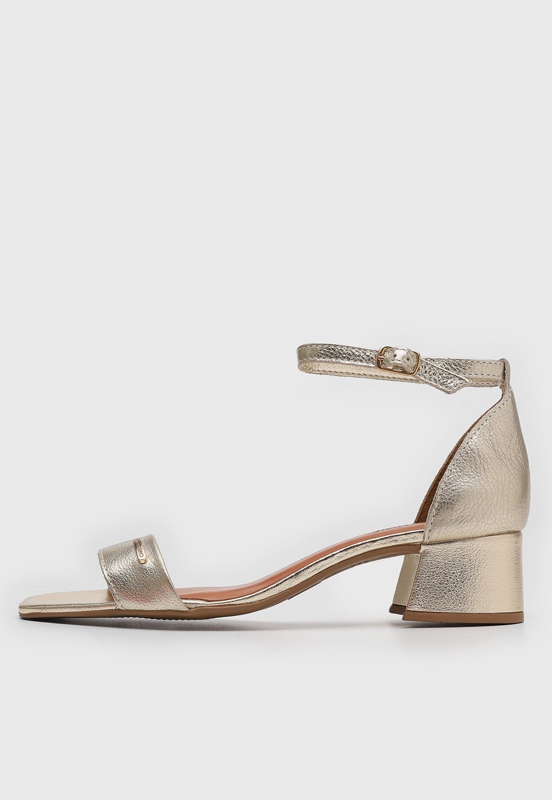 Imagem principal Sandália Feminina Bottero Salto Bloco Dourada Bottero dourado