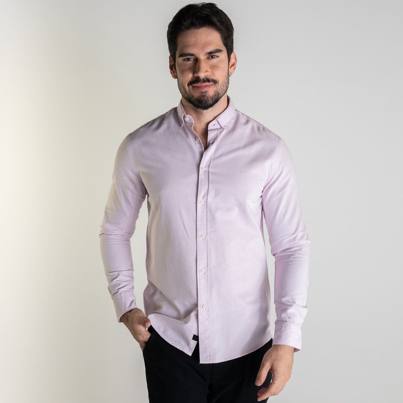 Camisa Aramis Slim Oxford