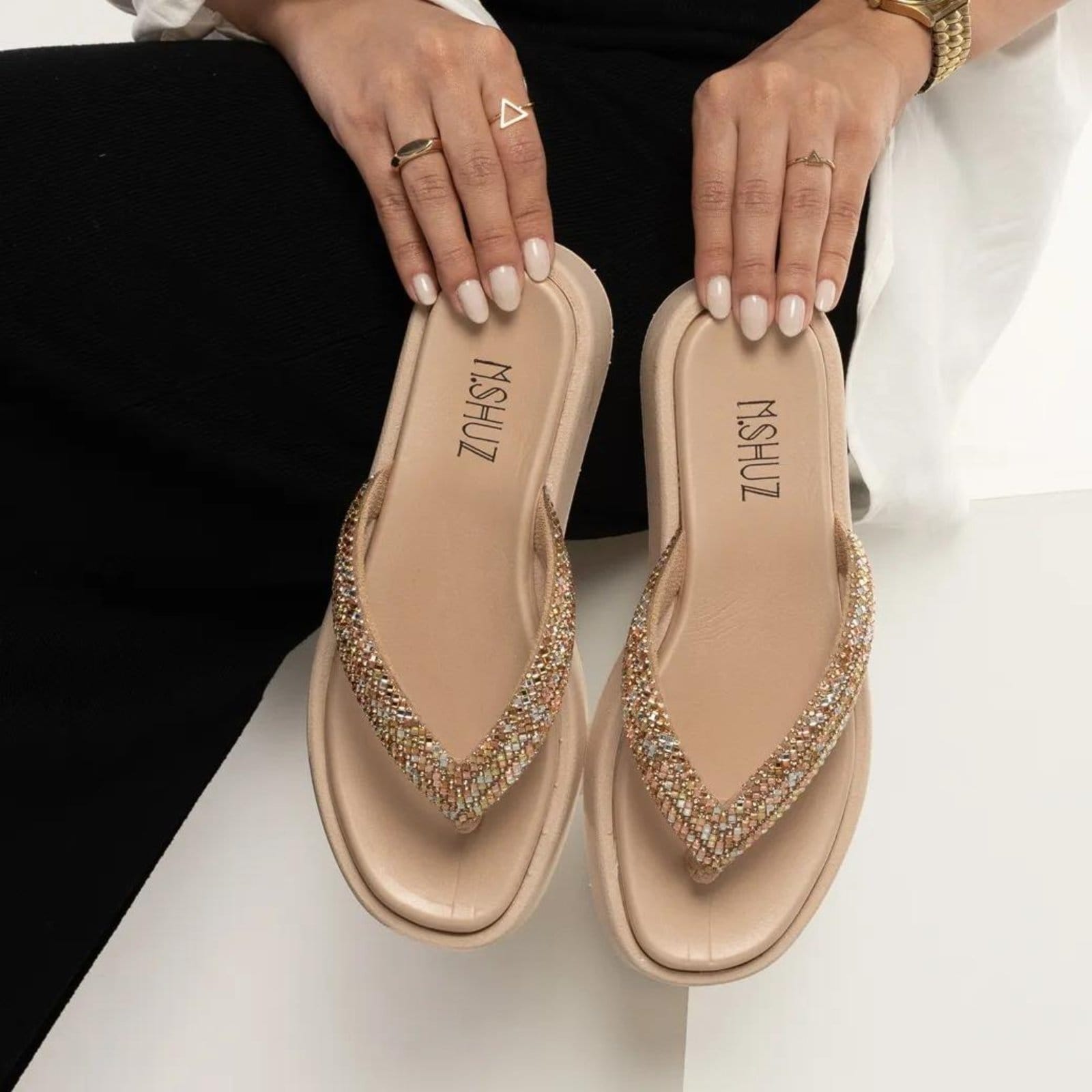 Tamanco M Shuz Salto Bloco Feminino