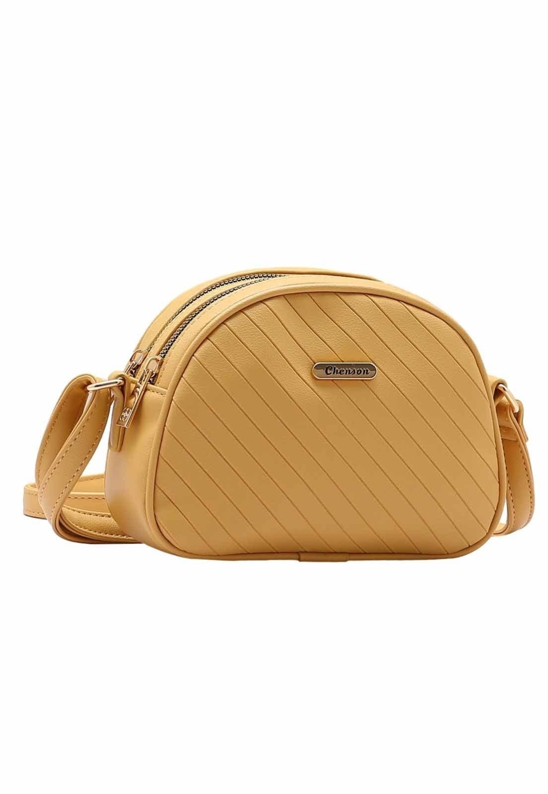 Bolsa Feminina Chenson Original Matelassê Diagonal Transversal 3484896