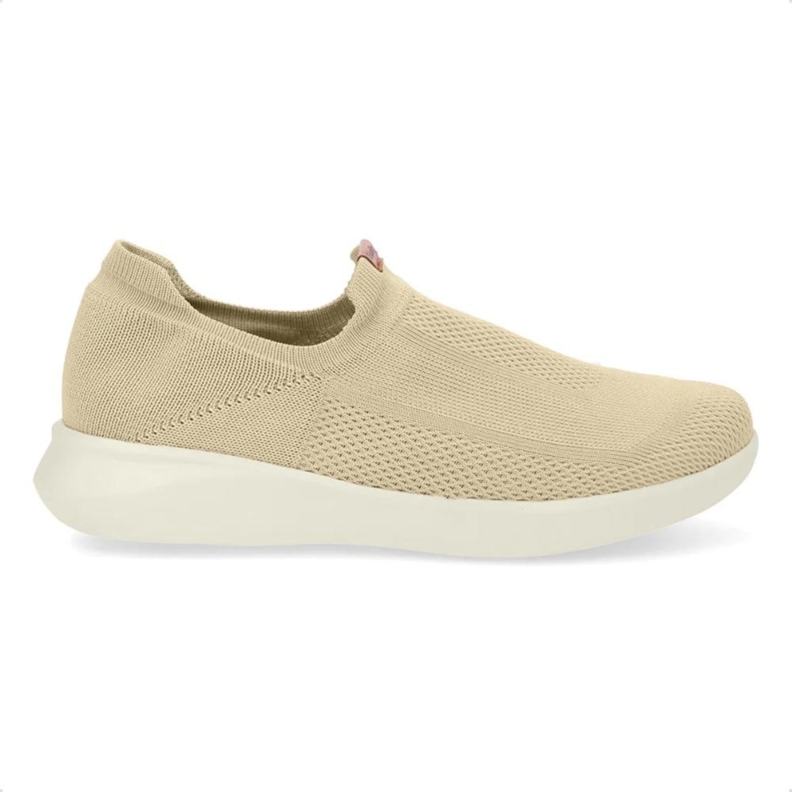 Imagem principal Tênis Usaflex Feminino Slip On Tricot UD03005 Casual Usaflex bege